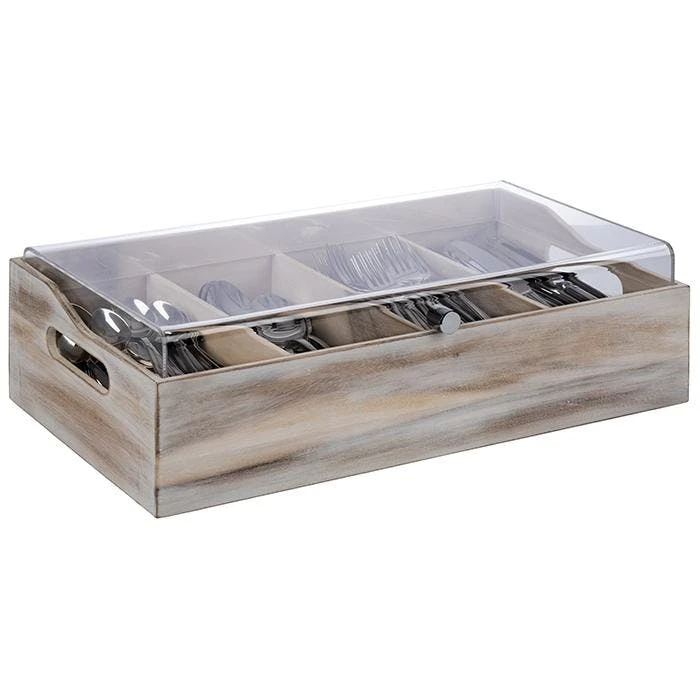 APS Besteckständer/Besteckhalter/Besteckbehälter Mit Deckel51 X 28 Cm, H: 14,5 Cm 9 APS Besteckständer/Besteckhalter/Besteckbehälter Mit Deckel51 X 28 Cm, H: 14,5 Cm – Bild 7