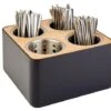 APS Besteckständer/Besteckhalter/Besteckbehälter27 X 27 Cm, H: 15 Cm -APS 08fd71d9 00b8 4962 9624 8dc5549e7f55