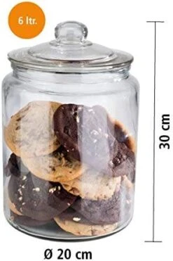 APS Vorratsglas/Aufbewahrungsglas -CLASSIC-Ø 20 Cm, H: 30 Cm -APS 1868f152 46e7 43ca b95a 073504357c59