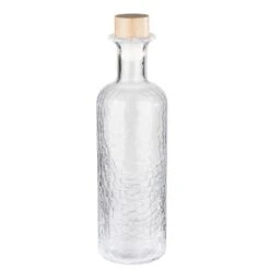 APS Glaskaraffe -COMB- Ø 8 Cm, H: 28 Cm, 0,8 Liter