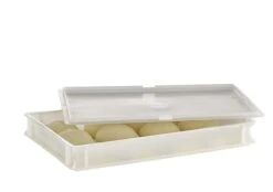 APS Teig- Und Pizzaballenbehälter 60 X 40 Cm, H: 7,5 Cm Polyethylen, Weiß -APS 234901c9 08b1 4a87 988a df879c811e23