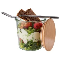 APS 2 Original-Weckgläser In Sturzform Mit Buchenholzdeckel Je 580 Ml -APS 2dc86a77 6bea 4e69 8575 d7ce102b321c