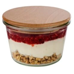 APS 2 Original-Weckgläser In Sturzform Mit Buchenholzdeckel Je 370 Ml -APS 3bc12395 33d0 4d73 b3f1 bb2667aa2641