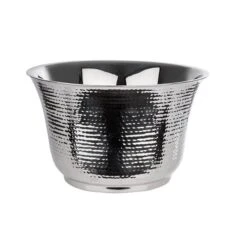 APS Flaschenkühler Sektkühler Aus Edelstahl Doppelwandig Hammerschlagoptik 8,0 Liter