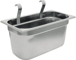 2x APS Bestecksammler GN 1/3 Edelstahl