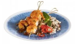 APS Teller/Speiseteller/Deko-Teller/Melamin-Teller -BLUE OCEAN-Ø 26,5 Cm, H: 2 Cm -APS 53059edd ff2c 4e14 9b1b df5622eb935d