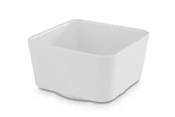 5x APS Schale FOREVER. Inhalt: 700 Ml. Farbe: Weiß. Größe: 130 X 130 X 70 Mm