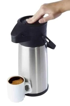 APS Pump-Isolierkanne/Pump-Warmhaltekanne/Pump-Thermoskanne -BUDGET- Ø 13,5 Cm, H: 32,5 Cm 15 APS Pump-Isolierkanne/Pump-Warmhaltekanne/Pump-Thermoskanne -BUDGET- Ø 13,5 Cm, H: 32,5 Cm -APS 585ea565 ce79 4790 9d17 844f29437107