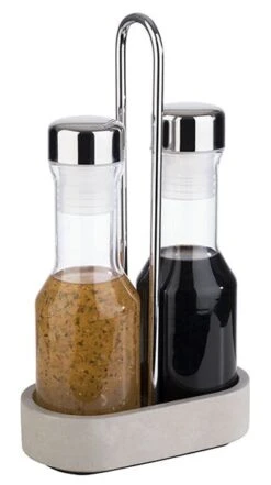 APS 40411 Essig- Und Öl-Menage -ELEMENT- 14 X 8 Cm, H: 25 Cm -APS 60da3035 7053 401d 850a 621b18304c0b