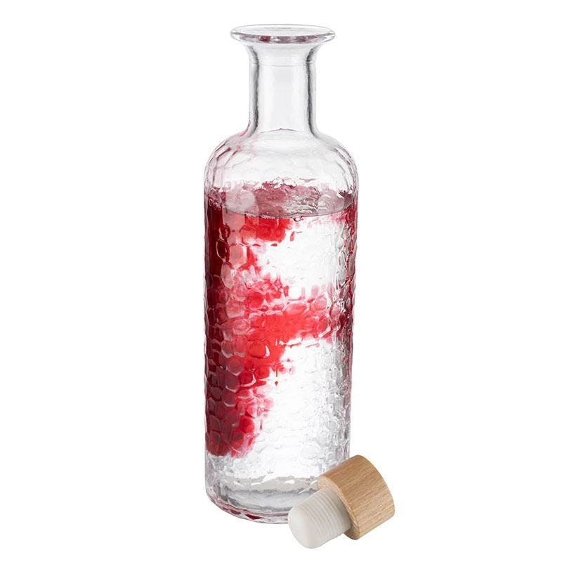 APS Glaskaraffe -COMB- Ø 8 Cm, H: 28 Cm, 0,8 Liter 7 APS Glaskaraffe -COMB- Ø 8 Cm, H: 28 Cm, 0,8 Liter – Bild 5