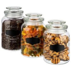 APS Vorratsglas Ø 11,5 Cm, H: 19,5 Cm Glas, Polyethylen Inklusive Glasdeckel -APS 716b906e 064e 4913 a49f 58c386a8c254