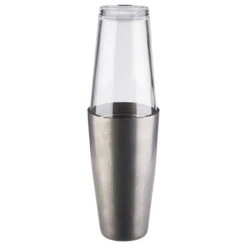 APS Boston Cocktailshaker Edelstahl 700 Ml Mit Glas 400 Ml -APS 74f36248 39e8 4e32 b614 b3729eaf2a87 4