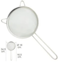 APS 74702 Passiersieb Ø 18 Cm, H: 7,5 Cm -APS 78bee705 78e7 4a0e a745 c0bebf55cea0 1