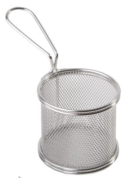 APS Servier-Frittierkorb/ServierschaleØ 9 Cm, H: 8,5 Cm, Griff 9 Cm 4 APS Servier-Frittierkorb/ServierschaleØ 9 Cm, H: 8,5 Cm, Griff 9 Cm – Bild 2