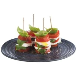 APS Teller/Speiseteller/Deko-Teller/Melamin-Teller -LOOPS-Ø 22 Cm, H: 2 Cm -APS 8942452a b268 41a7 bba6 7fbceee4f2fb