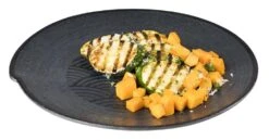 APS Teller/Speiseteller/Deko-Teller/Melamin-Teller -DARK WAVE-Ø 27 Cm, H: 2,5 Cm -APS 8984c994 f506 4024 9b39 10702a2b5013