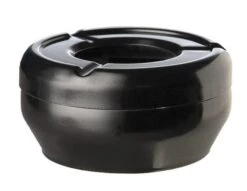 5x APS Wind-Aschenbecher STORM, Material: Melamin, Farbe: Schwarz -APS 998e38df 7fb3 40e6 8bf9 5cc8b507914c 1