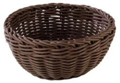 APS 3x Korb SERENADO, Rund Ø 20 Cm, H: 8 Cm Polypropylen, Schwarz -APS 9ea8c583 7214 4a7b b3bf f38e9245a42a