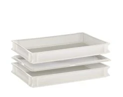 APS 98586 Teigbehälter - 5er Set Pizzaballenbox, Stapelbar, 56,5 X 36,5 Cm -APS a1aa8b38 81b0 4415 9594 01aa8d5a595e