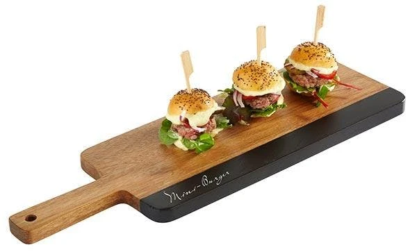 APS Servierbrett/Speisenbrett -AKAZIE SCHIEFER-36,5 X 15 Cm, H: 1,5 Cm 8 APS Servierbrett/Speisenbrett -AKAZIE SCHIEFER-36,5 X 15 Cm, H: 1,5 Cm – Bild 6