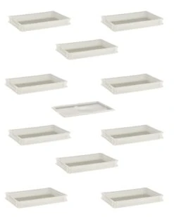 APS Deckel Zu Pizzaballenbehälter 60 X 40 Cm, H: 1 Cm Polyethylen, Weiß -APS b62fb652 b16d 45f2 800e 485fb0550fcf 4