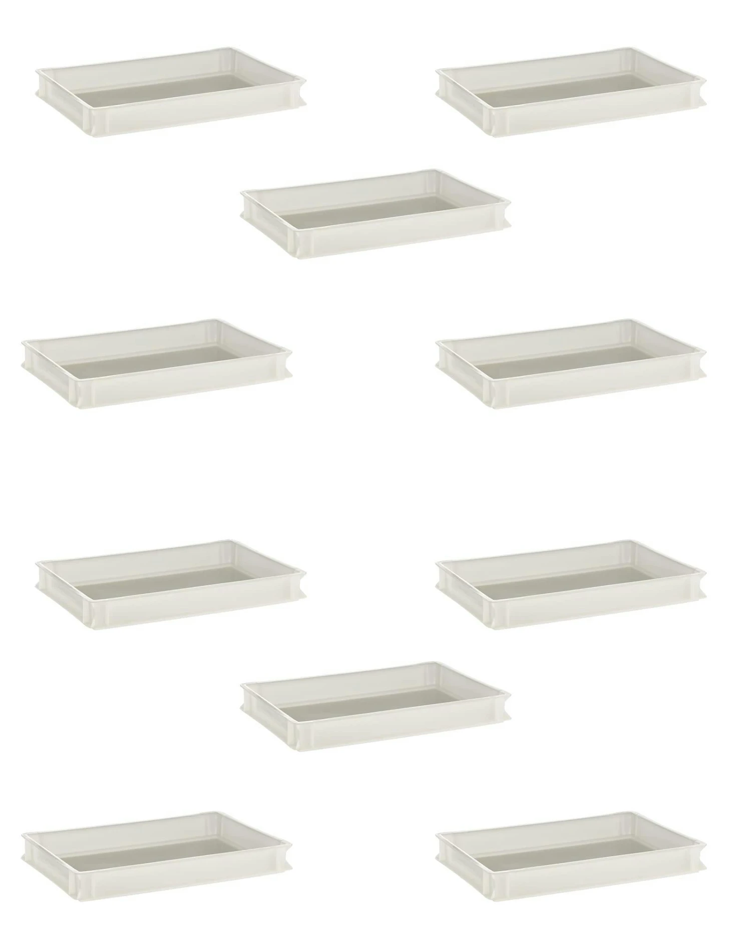 APS 98589 Teigbehälter - 10 Pizzaballenbox Mit 1 Deckel, Stapelbar, 56,5 X 36,5 Cm 5 APS 98589 Teigbehälter - 10 Pizzaballenbox Mit 1 Deckel, Stapelbar, 56,5 X 36,5 Cm – Bild 3