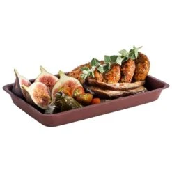 APS Tablett -LEVANTE- 25,5 X 16 Cm, H: 3 Cm Edelstahl, Farbe: Copper Red 0,7 Liter -APS d9ce151e b61e 49c2 81c9 c1f32651311c