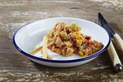 APS Teller/Speiseteller/Deko-Teller/Emaille-Teller, Tief -ENAMELWARE-Ø 22 Cm, H: 3,5 Cm, 0,6 Liter -APS f29055cc 4881 402d 9cc6 5d1e9a096697