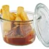 APS Weck-Glas/Einmachglas Mit Deckel, 3er Set Ø 11 Cm, H: 7,5 Cm